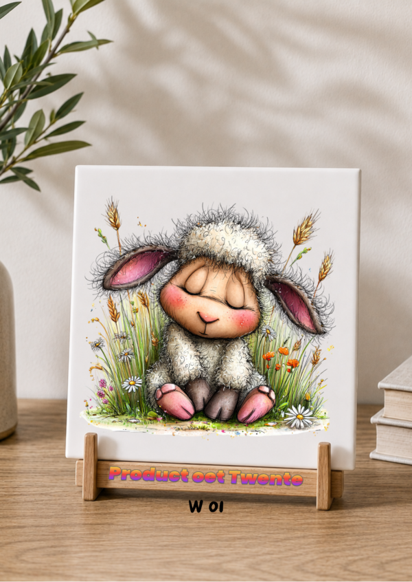 1 Tegeltjes Whimsical farm