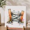 10 Tegeltjes Whimsical farm