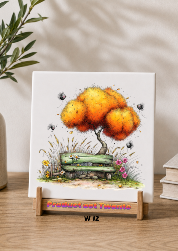 12 Tegeltjes Whimsical farm)