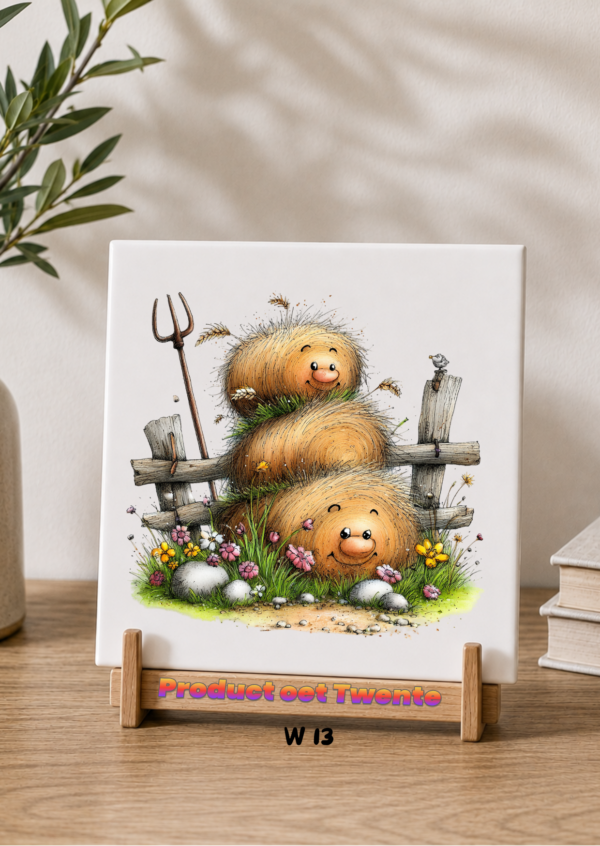 13 Tegeltjes Whimsical farm