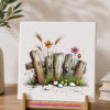 14 Tegeltjes Whimsical farm