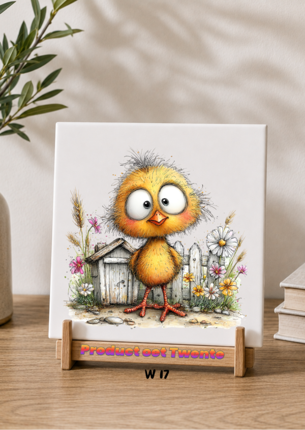 17 Tegeltjes Whimsical farm