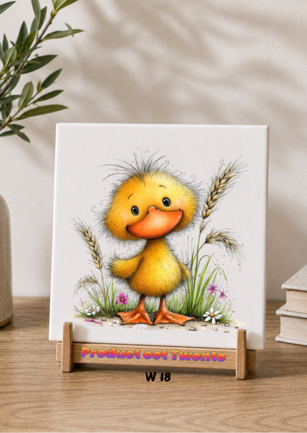18 Tegeltjes Whimsical farm
