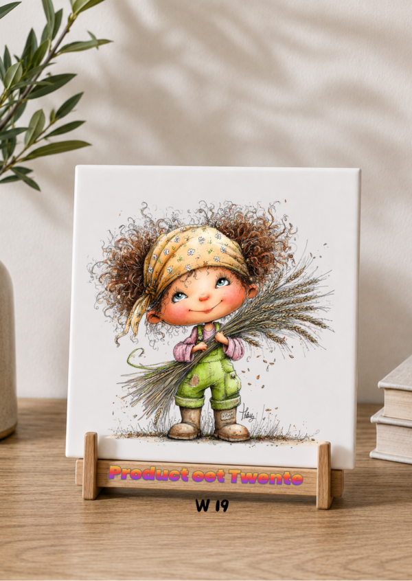 19 Tegeltjes Whimsical farm