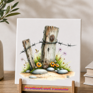 20 Tegeltjes Whimsical farm