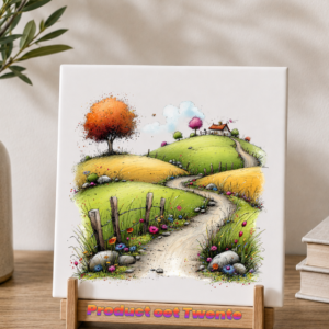 21 Tegeltjes Whimsical farm