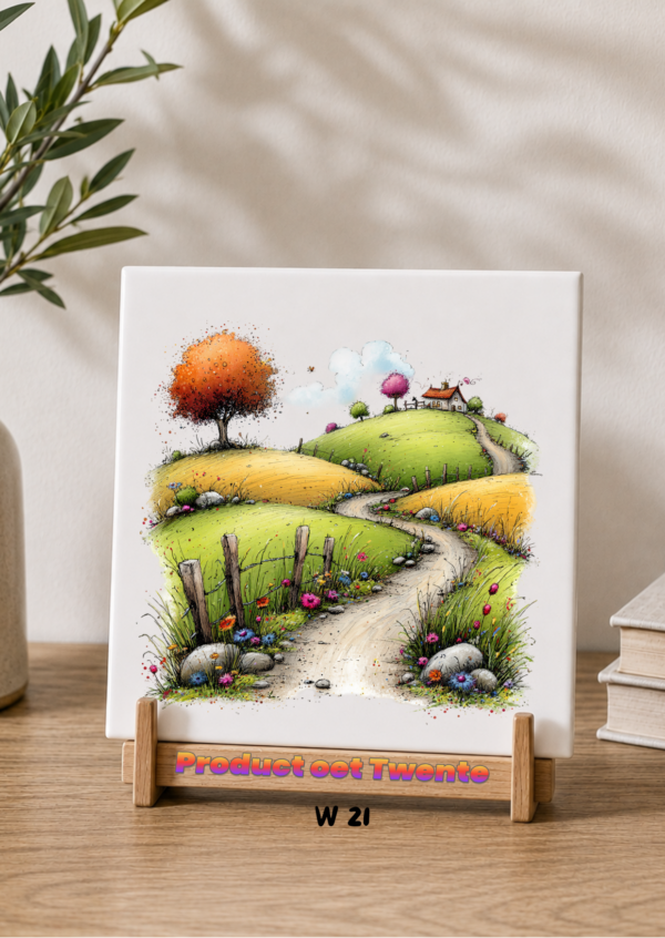 21 Tegeltjes Whimsical farm