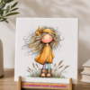 22 Tegeltjes Whimsical farm