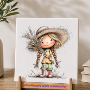 25 Tegeltjes Whimsical farm
