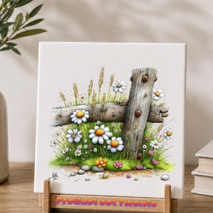28 Tegeltjes Whimsical farm