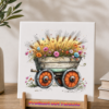 3 Tegeltjes Whimsical farm