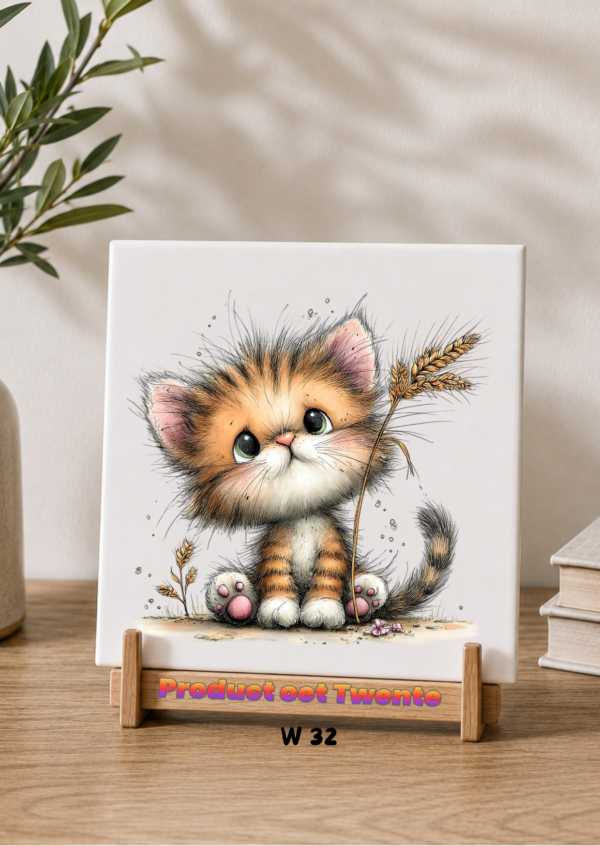 32 Tegeltjes Whimsical farm