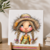 36 Tegeltjes Whimsical farm