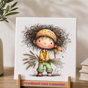 38 Tegeltjes Whimsical farm