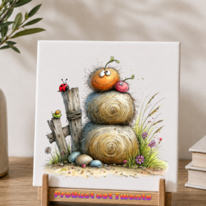 40 Tegeltjes Whimsical farm