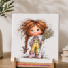 41 Tegeltjes Whimsical farm