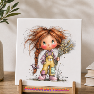 41 Tegeltjes Whimsical farm