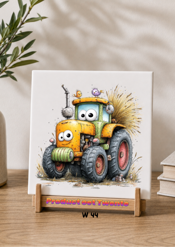 44 Tegeltjes Whimsical farm
