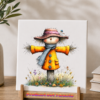 7 Tegeltjes Whimsical farm
