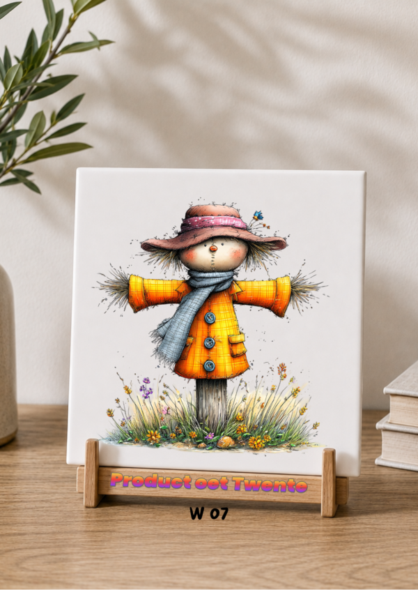7 Tegeltjes Whimsical farm