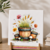 9 Tegeltjes Whimsical farm